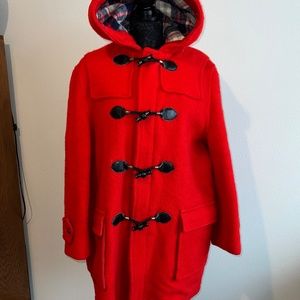 Extremely Rare - Authentic 1970's Hudson Bay Wool Blanket Toggle Coat  - Men's L